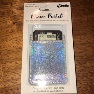 phone pocket card holder